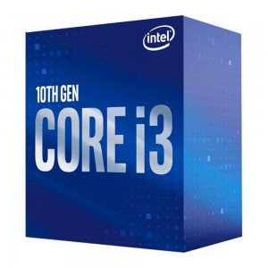 Processador Intel Core i3-10100F, 3,60GHz, Turbo Max. 4,30GHz, Cache 6MB, Comet Lake 10a Geração.