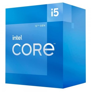 Processador Intel Core i5-12400, 2,50GHz, Turbo Max. 4,40GHz, Cache 18MB, Alder Lake 12a Geração.
