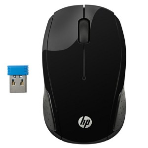 Mouse HP Usb sem fio Preto 2.4ghz X200 Oman - X6W31AA#ABL