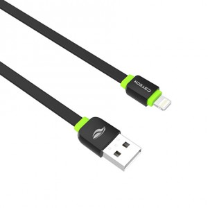 Cabo USB-Lightning Fast Charge 1m C3tech Preto - CB-110BK