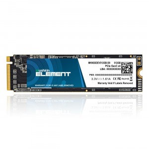 SSD Mushkin Element 512GB M.2 NVME, Leitura 2000MB/s, Gravação 1400MB/s