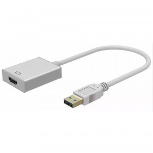 Adaptador Entrada USB Tipo-A 3.0 Saída HDMI