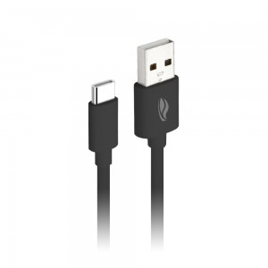 Cabo USB A - USB C C3tech CB-C10, 1m 3A Preto