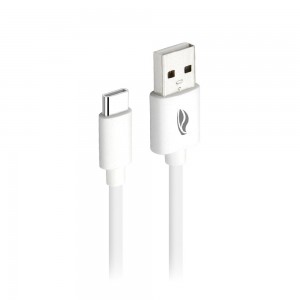 Cabo USB A - USB C C3tech CB-C11, 1m 2A Branco