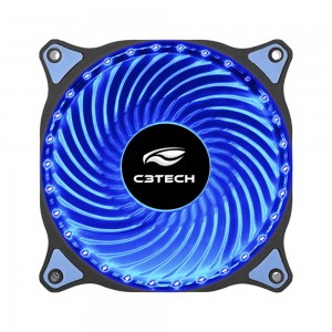 Cooler Fan C3Tech Storm Series F7 com Led Azul - 12cm - F7-L130BL