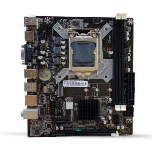 Placa Mãe Duex DX-H81ZG M.2 para Intel 1150, DDR3, uATX