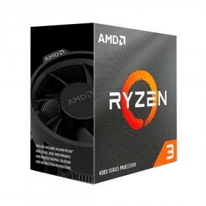 Processador AMD AM4 Ryzen 3 4100, 4 Núcleos, 8 Threads, 3,8Ghz, 4,0GHz Turbo, Cache 6MB