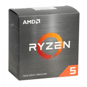 Processador AMD AM4 Ryzen 5 5600X, 6 Núcleos, 12 Threads, 3,7GHz, 4,6GHz Turbo, Cache 32MB