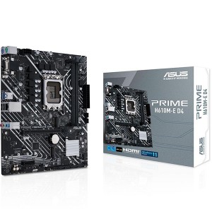 Placa Mãe Asus Prime Intel H610M-E D4, LGA1700, DDR4, M.2, USB 3.2