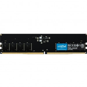 Memória Crucial DDR5 16GB 4800Mhz CL40 Preta