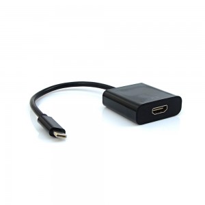 Cabo Adaptador Entrada USB Tipo-C Saída HDMI - ADP-303 - Pluscable